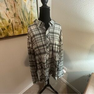 Simms Long Sleeve Plaid Button Down